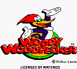 Woody Woodpecker (USA) Title Screen